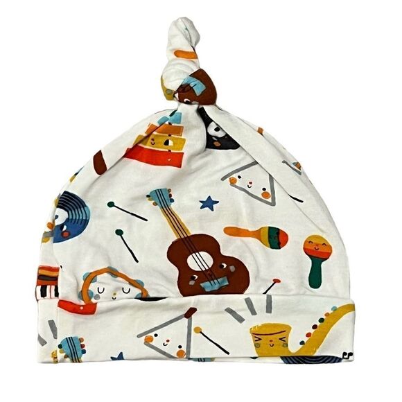 Angel Dear Bamboo Beanie Infant Hat, Musical Instruments, NWOT - Picture 1 of 2